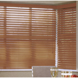 Pecan Timberlux Wooden Venetain Blind